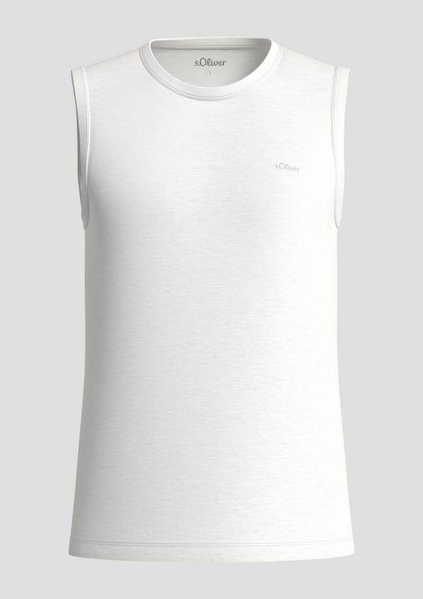 s.Oliver Ärmelloses Shirt aus Baumwolle