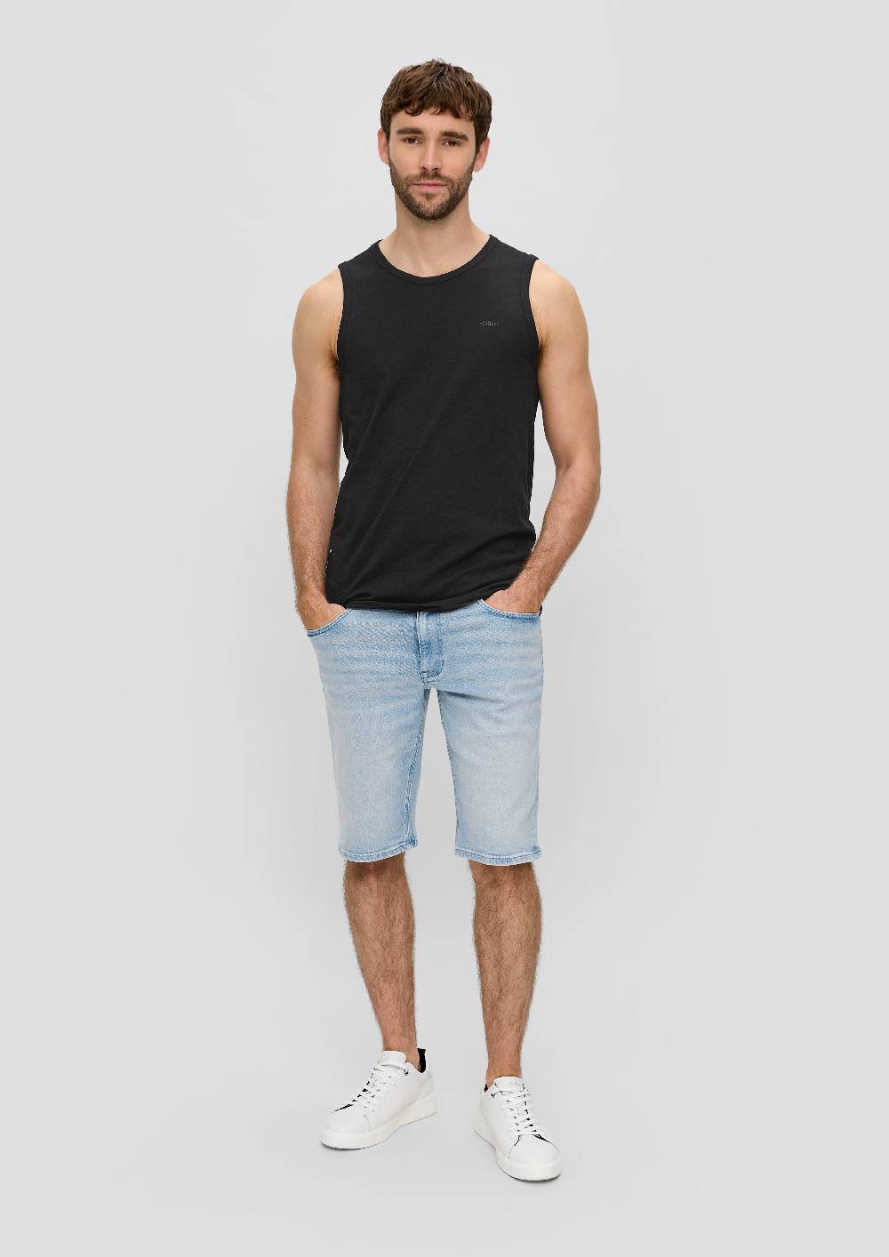 S.Oliver Ärmelloses Shirt Aus Baumwolle