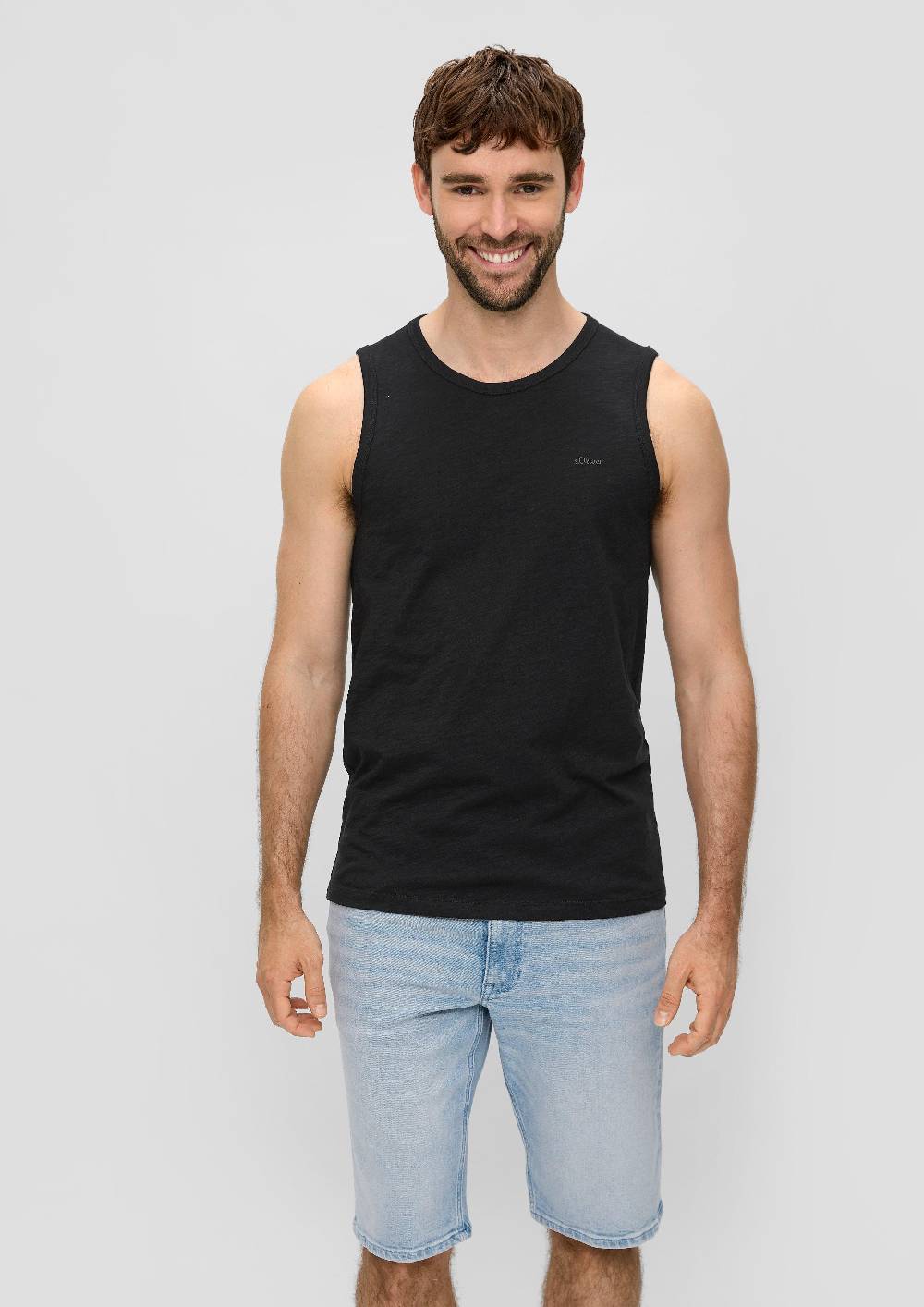 S.Oliver Ärmelloses Shirt Aus Baumwolle