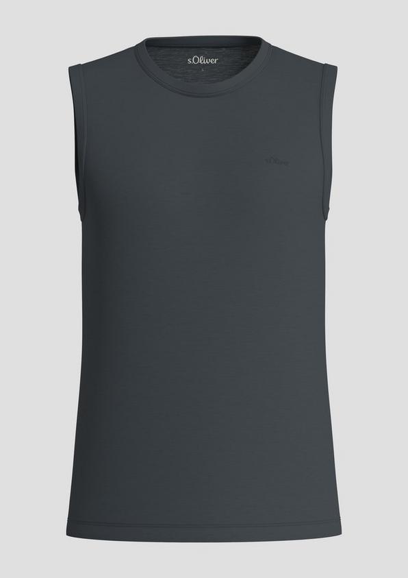 s.Oliver Ärmelloses Shirt aus Baumwolle