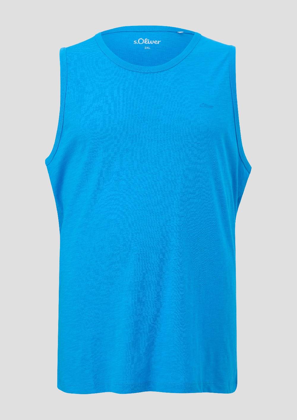 S.Oliver Ärmelloses Shirt Mit Flammgarnstruktur