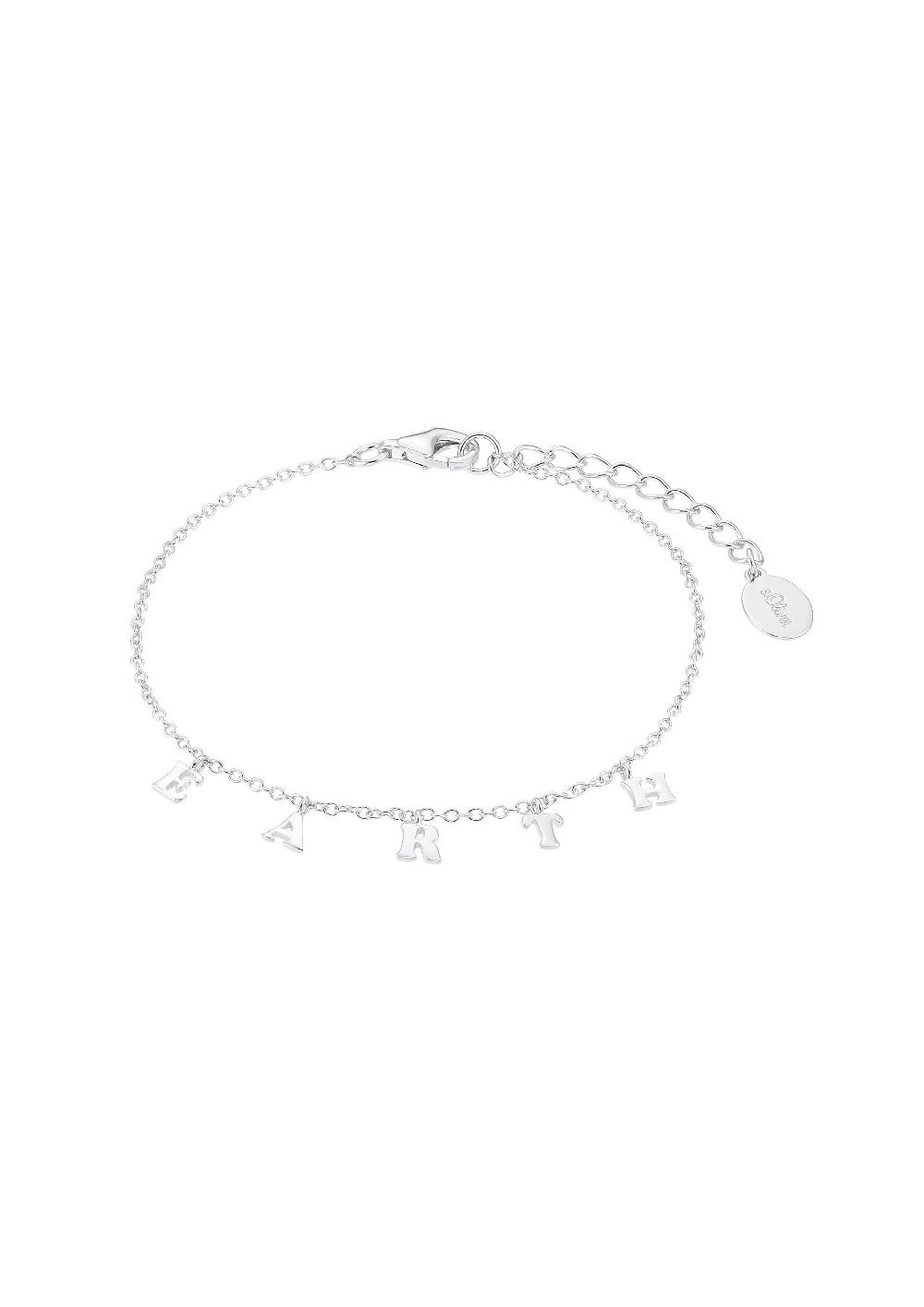 S.Oliver Armkette Earth Aus Silber