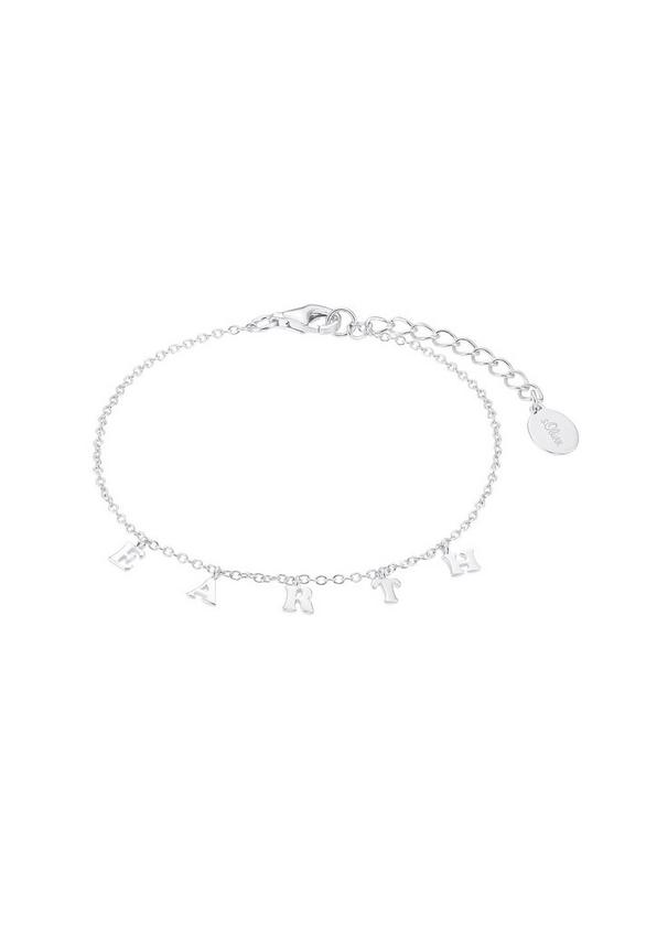 s.Oliver Armkette Earth aus Silber