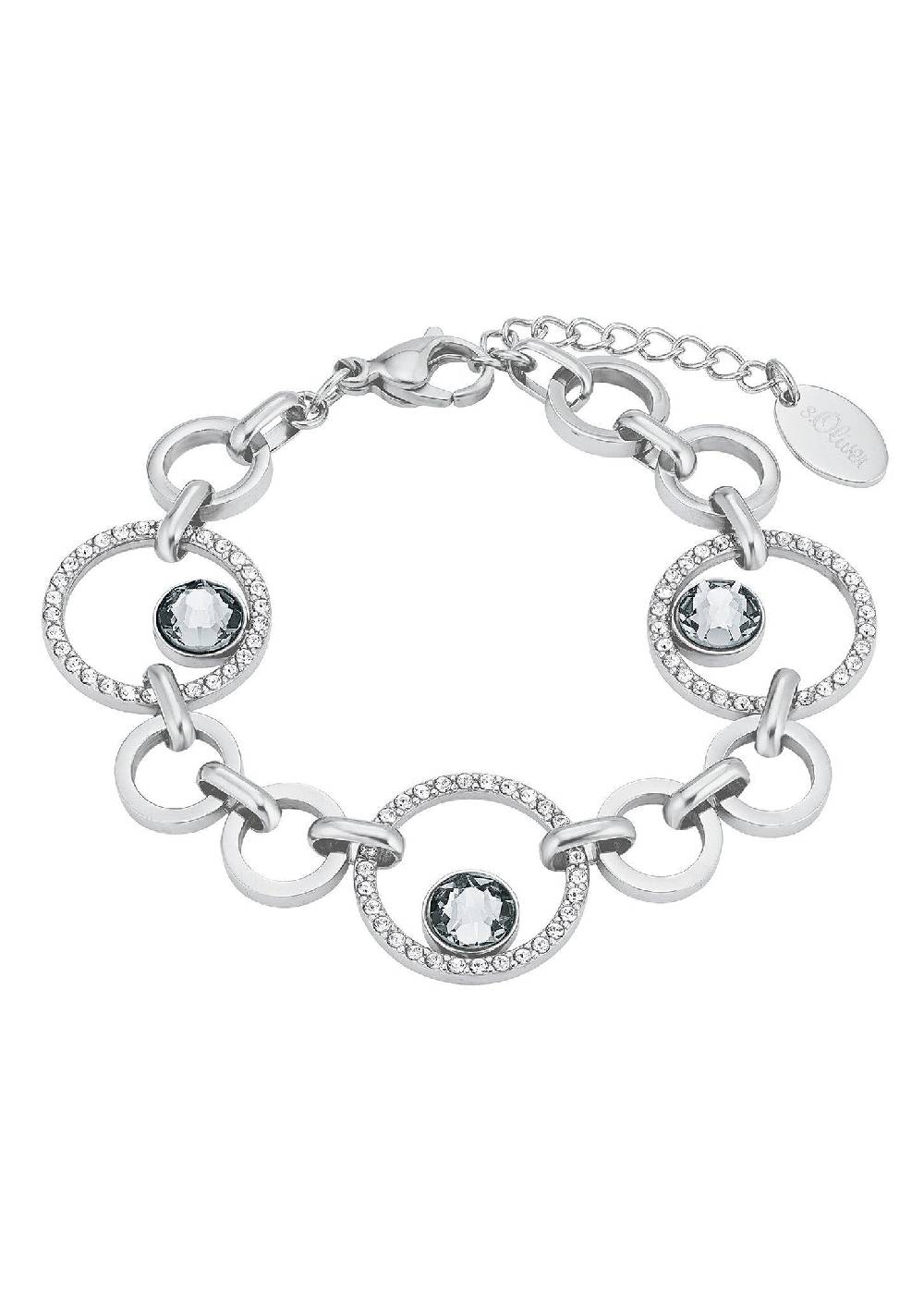 S.Oliver Armkette Mit Kristallglas