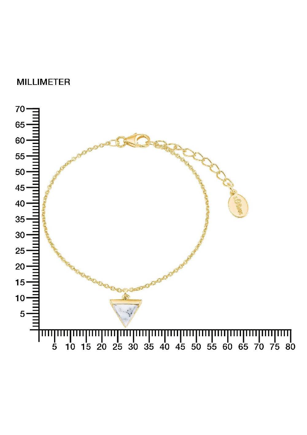 S.Oliver Armkette Mit Stein