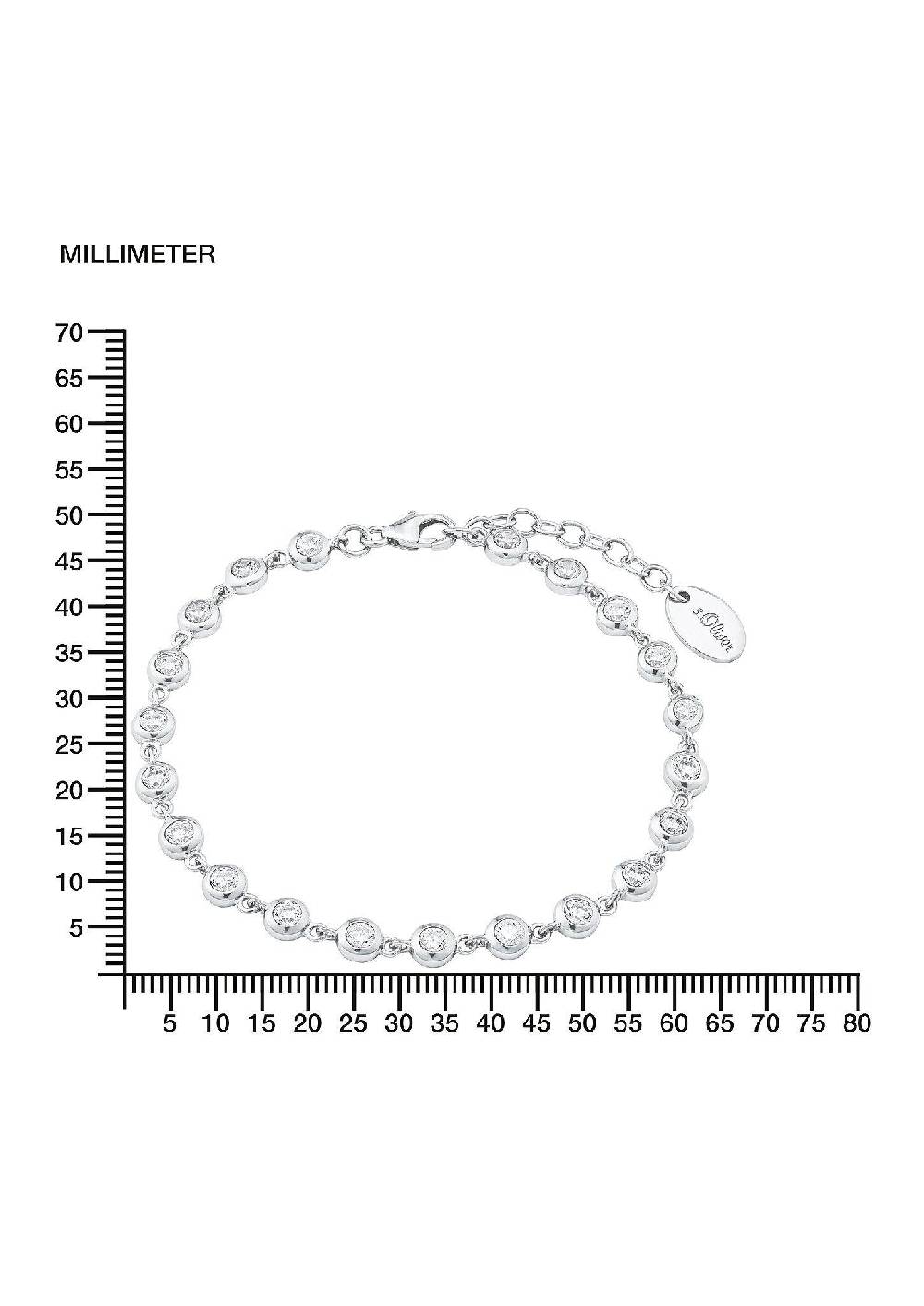 S.Oliver Armkette Mit Zirkonia