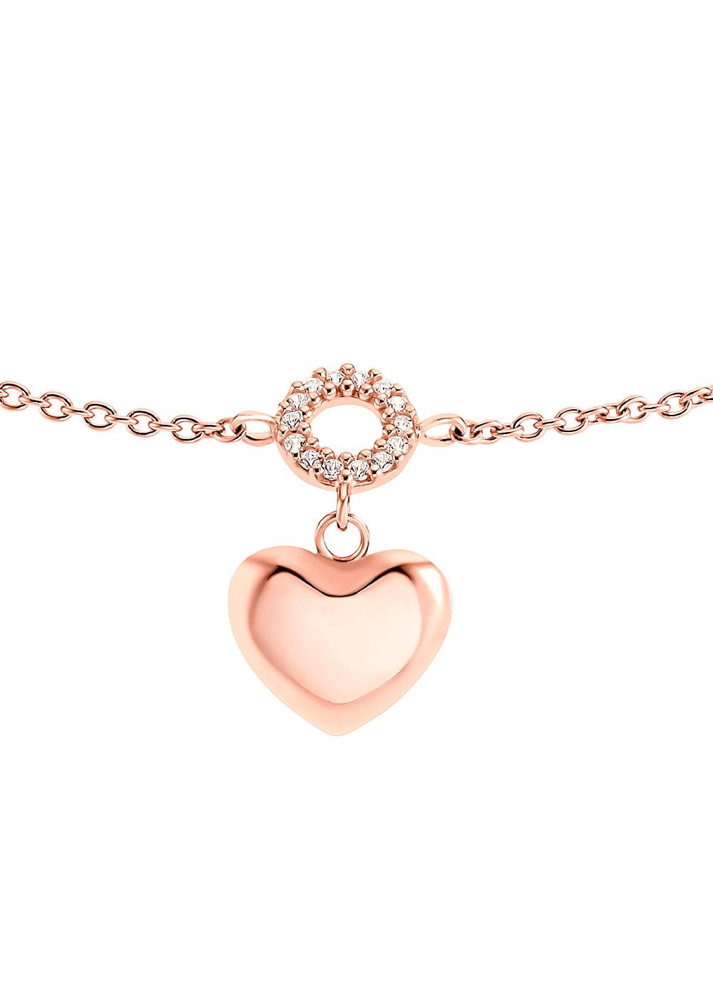 S.Oliver Armkette Rosévergoldet Aus Silber