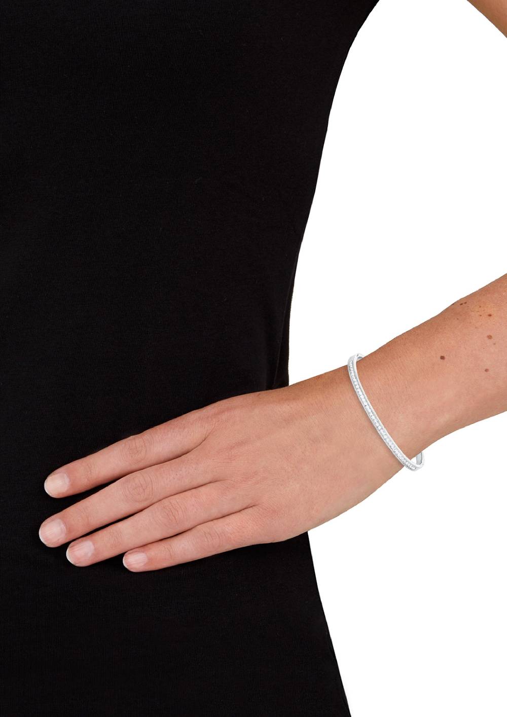 S.Oliver Armreif Mit Kristallglas