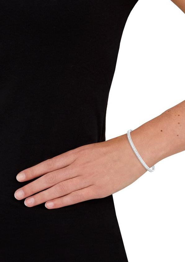 s.Oliver Armreif mit Kristallglas