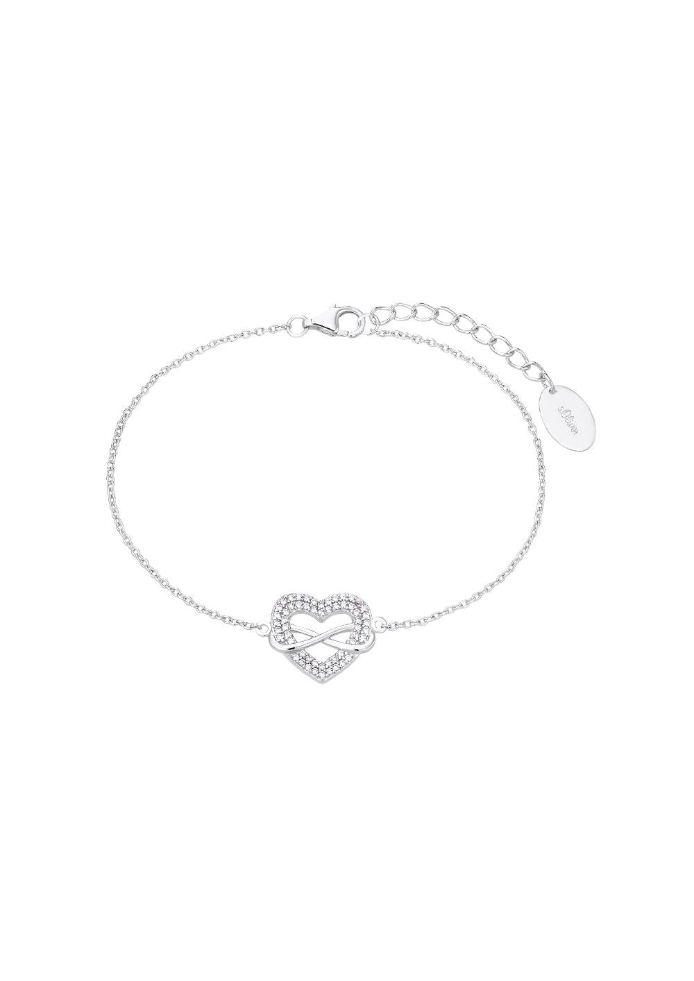 S.Oliver Armschmuck Aus Silber Mit Zirkonia