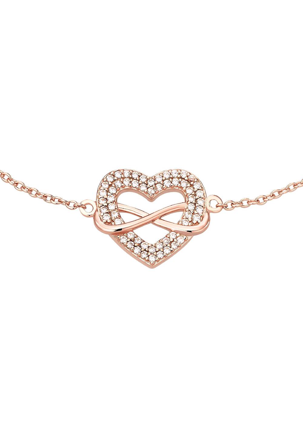 S.Oliver Armschmuck Rosévergoldet Silber 925