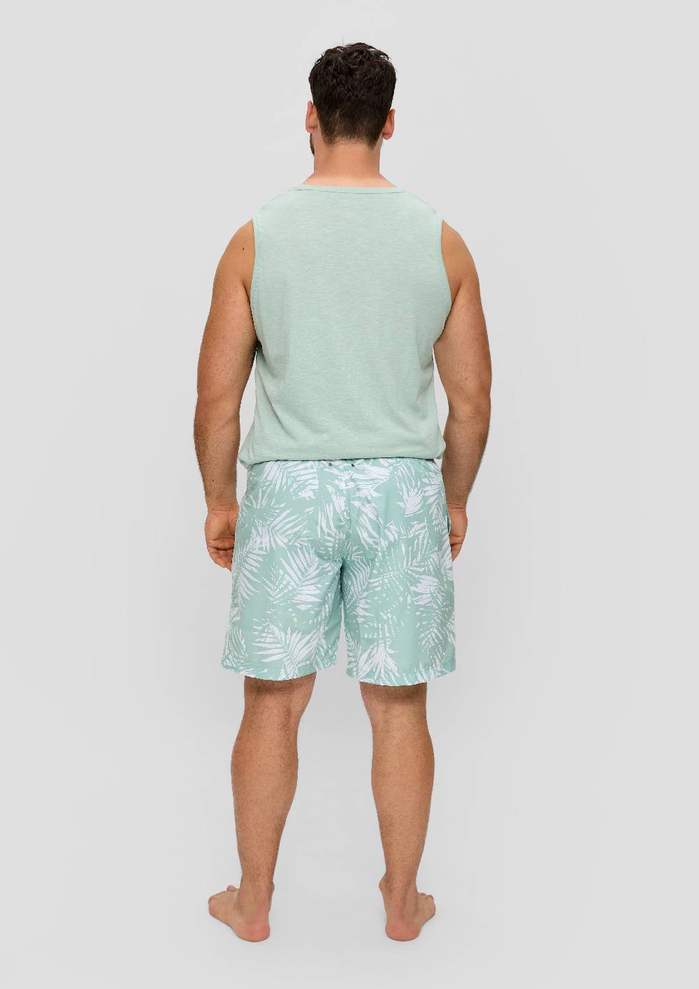 S.Oliver Badehose Mit All-over-Print