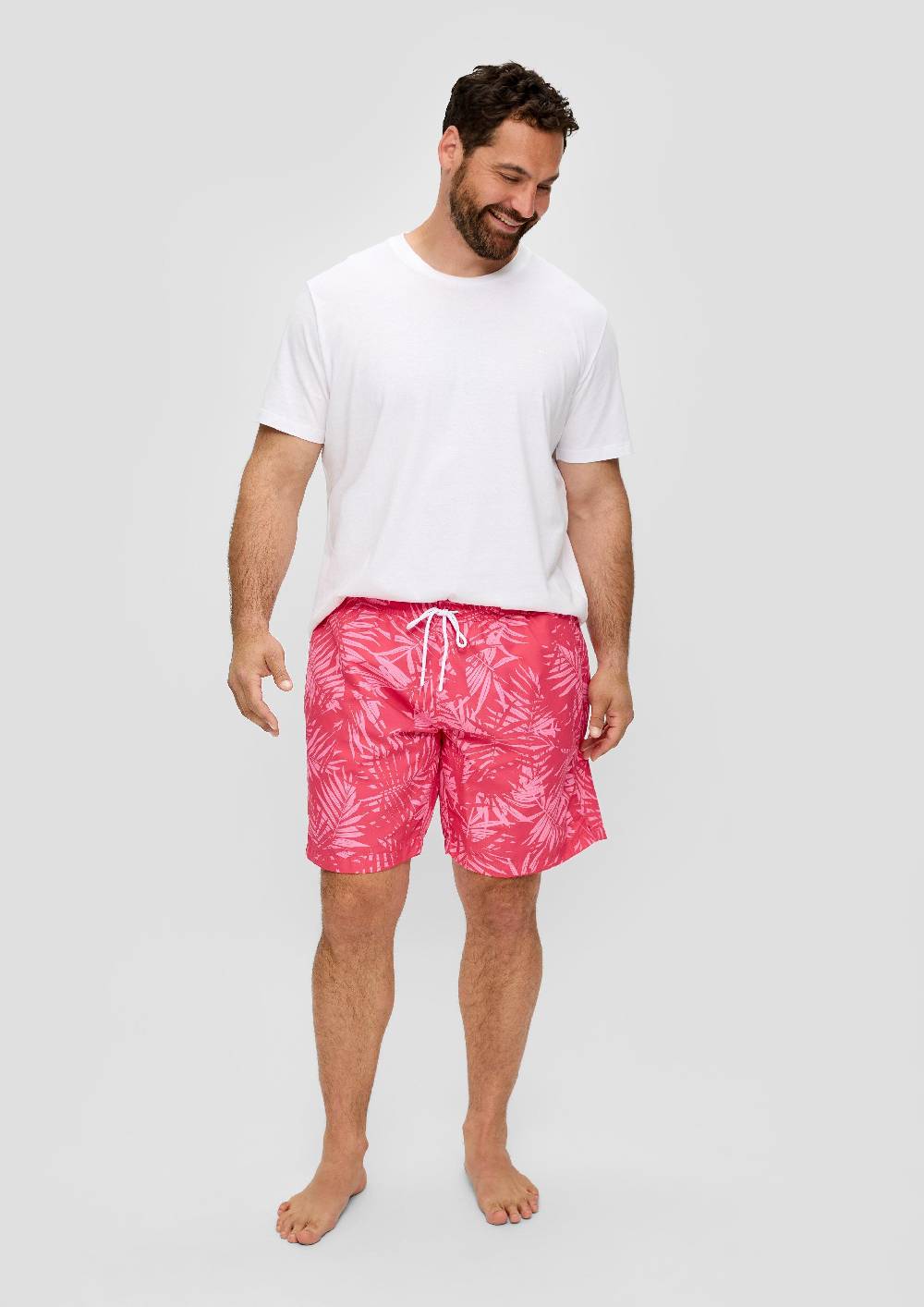 S.Oliver Badehose Mit All-over-Print