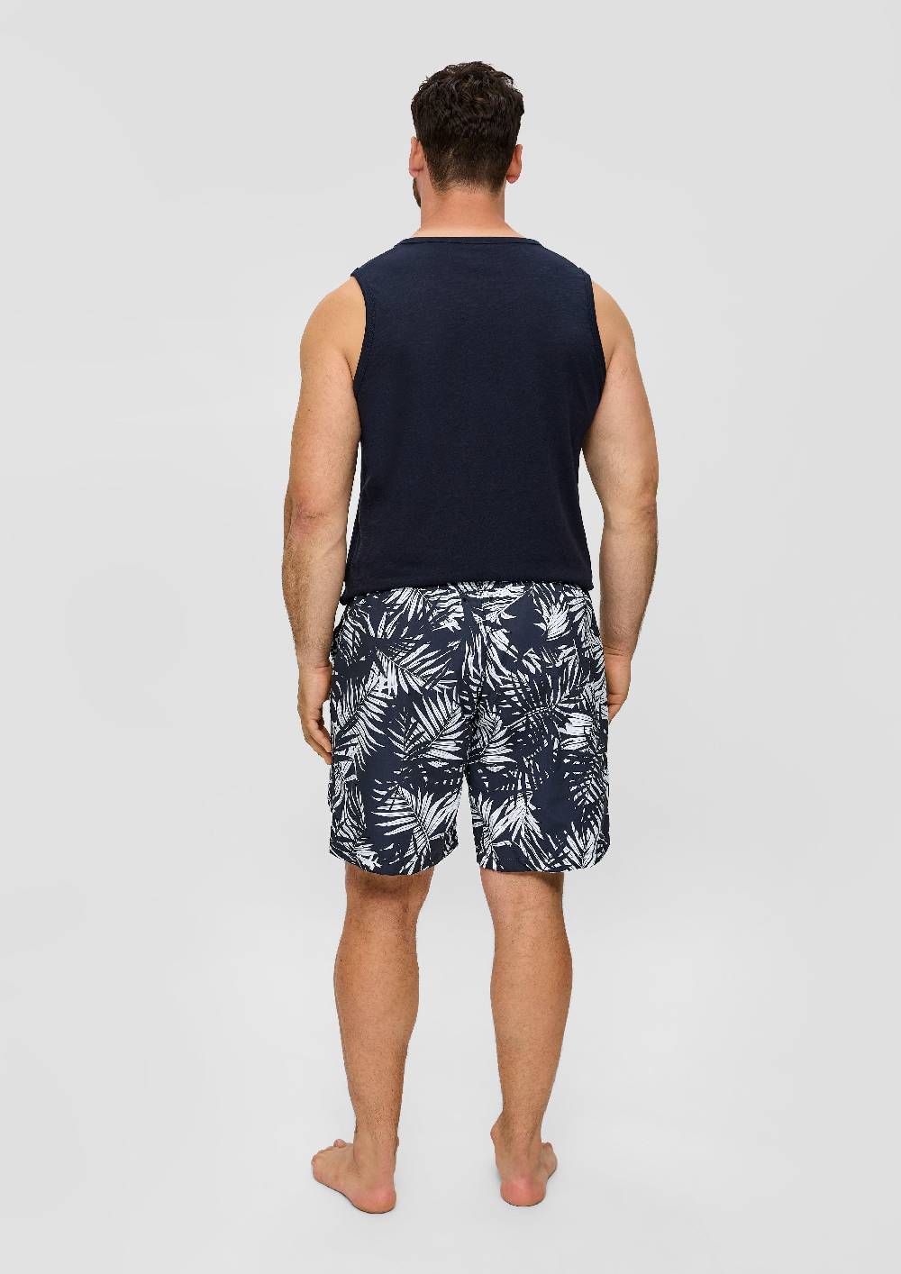 S.Oliver Badehose Mit All-over-Print