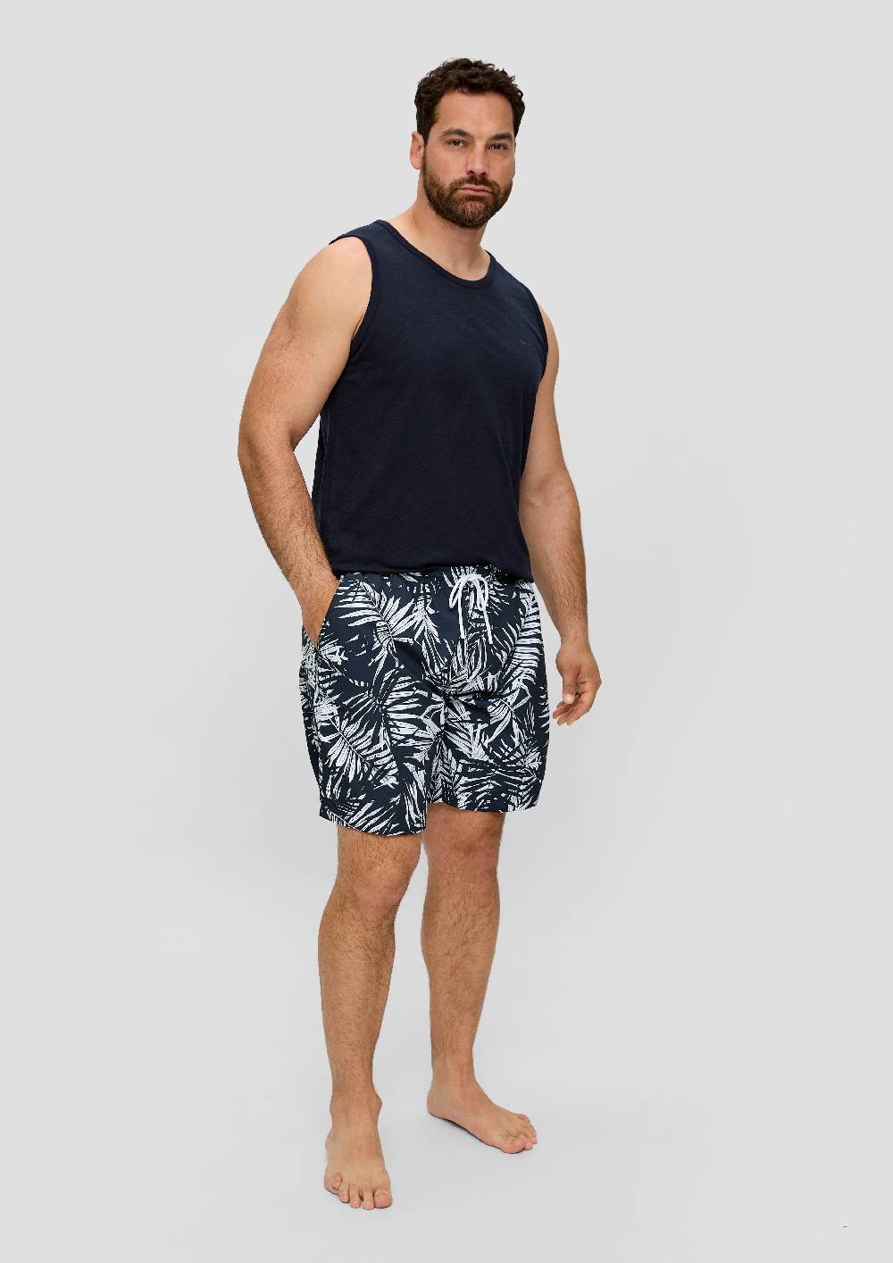 S.Oliver Badehose Mit All-over-Print