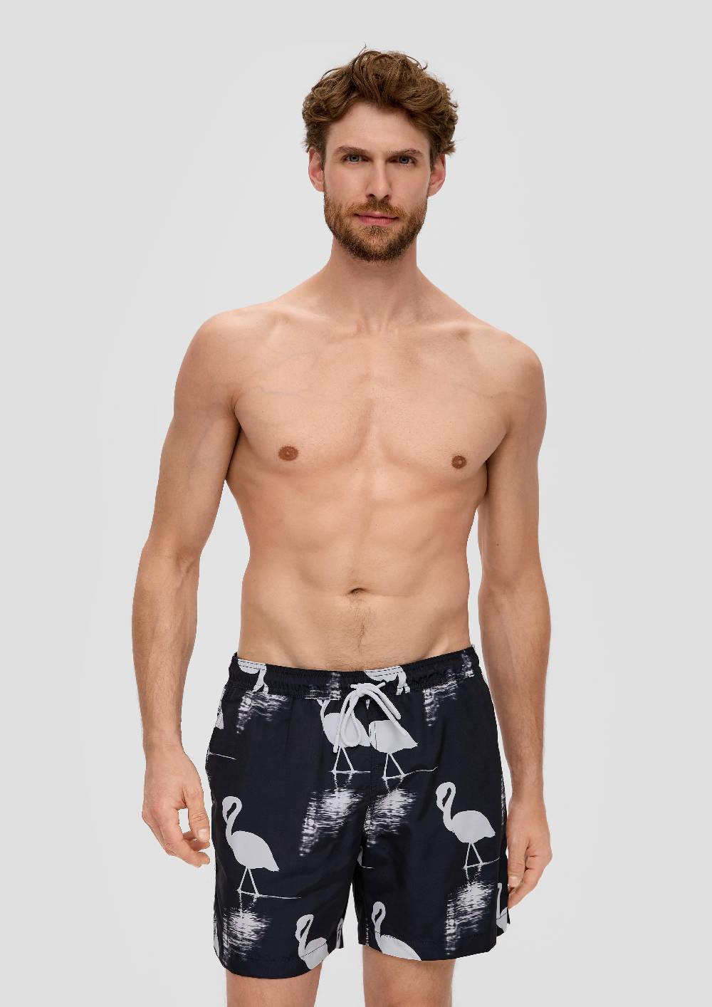 S.Oliver Badeshorts Mit All-over-Print