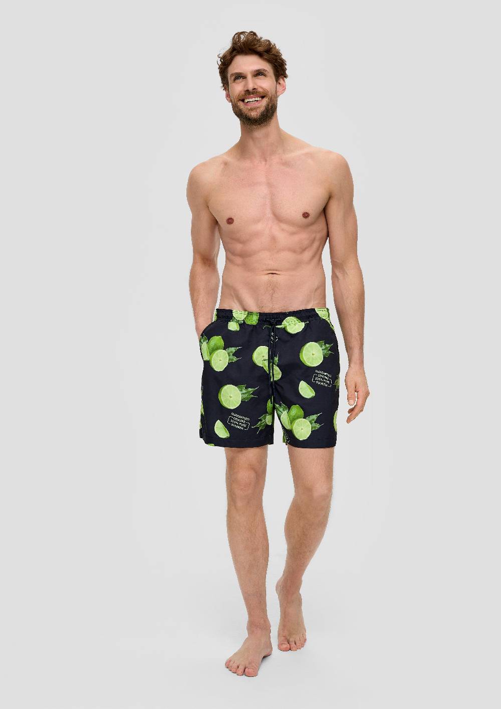 S.Oliver Badeshorts Mit All-over-Print