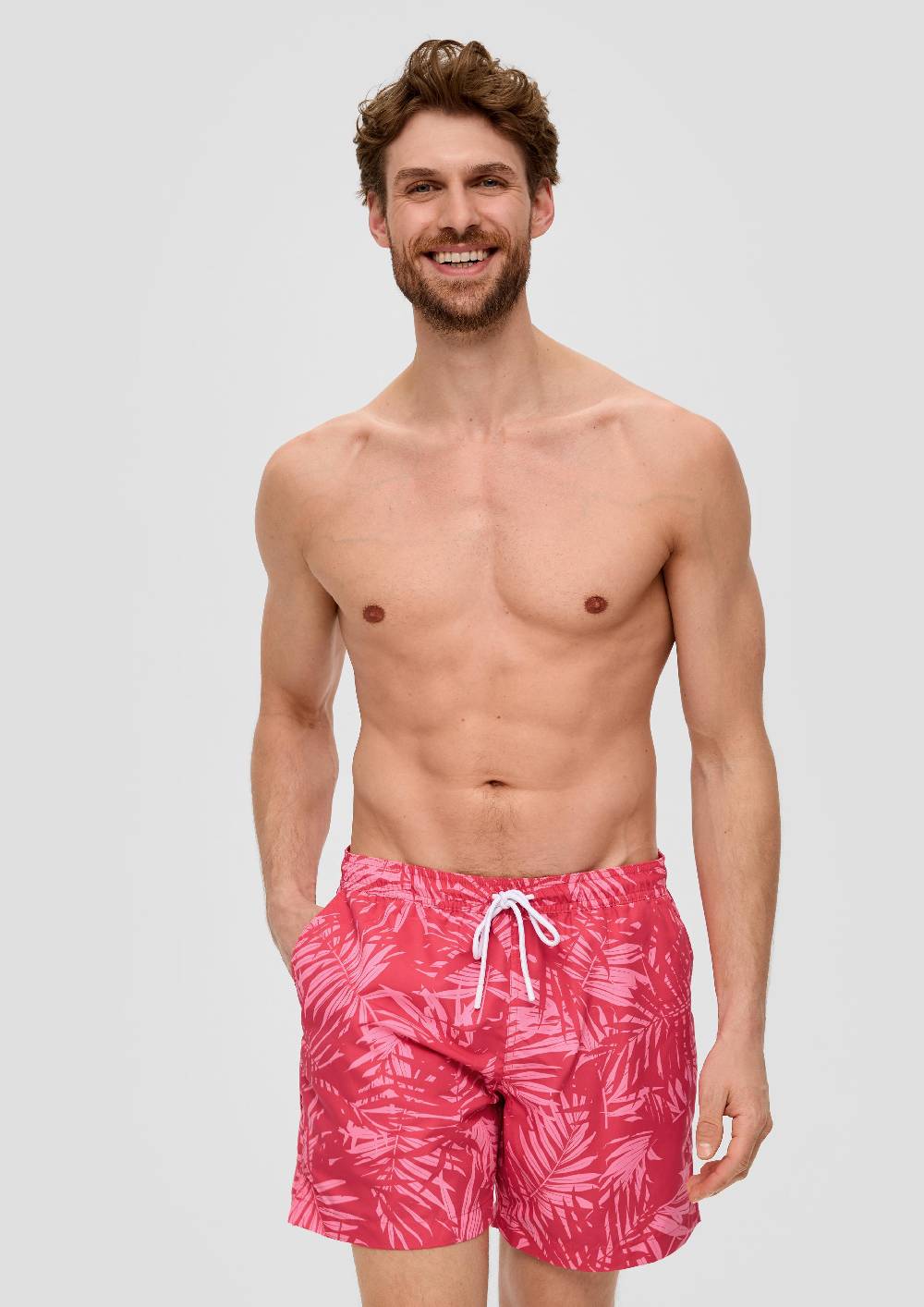 S.Oliver Badeshorts Mit All-over-Print