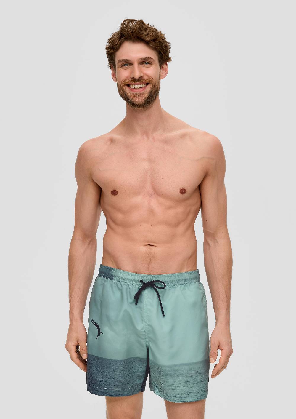 S.Oliver Badeshorts Mit All-over-Print