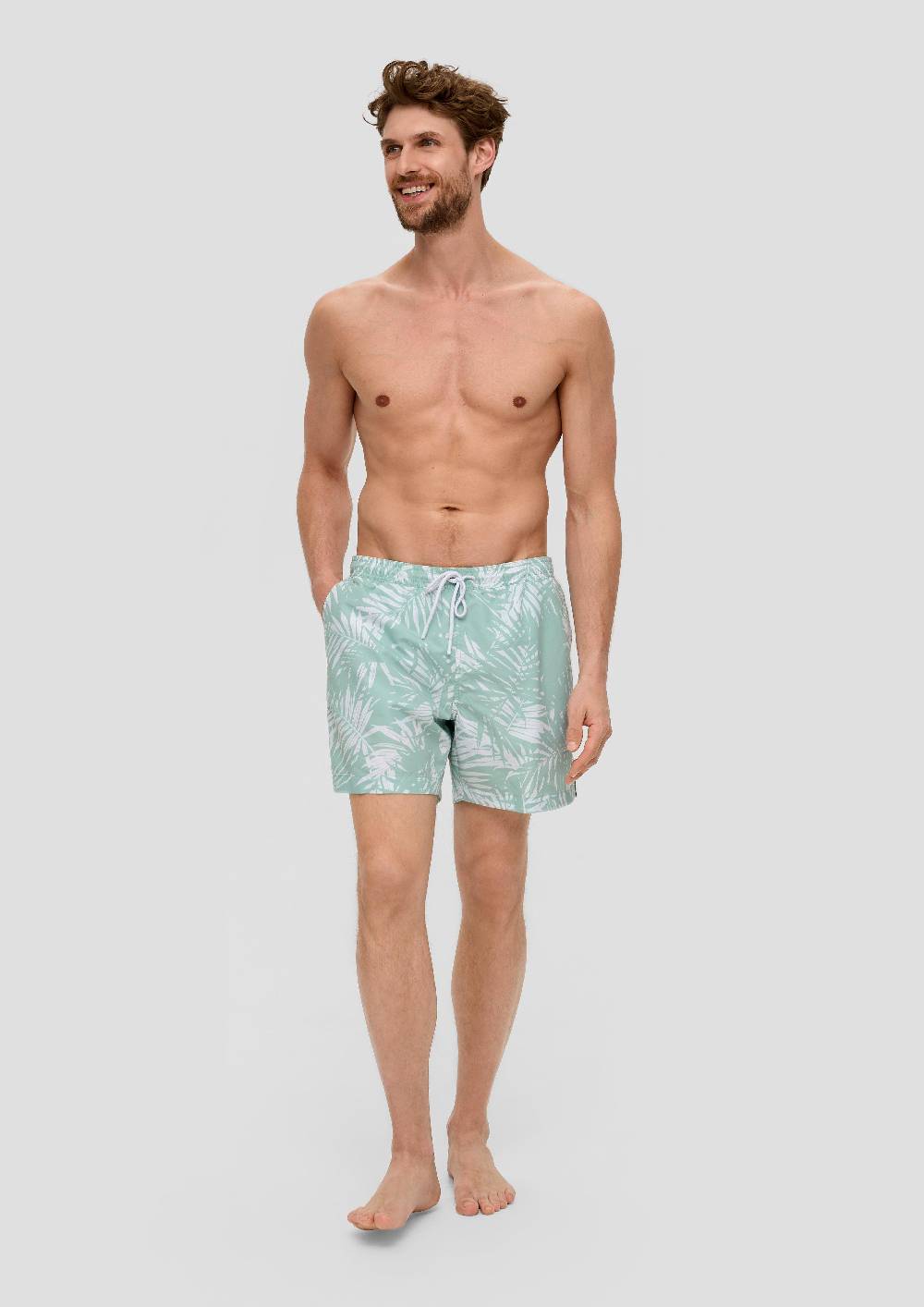 S.Oliver Badeshorts Mit All-over-Print