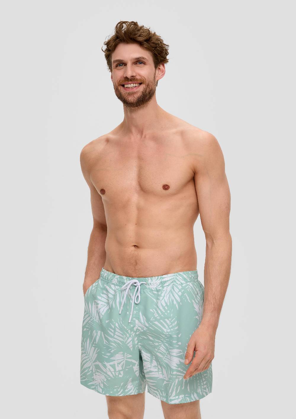 S.Oliver Badeshorts Mit All-over-Print