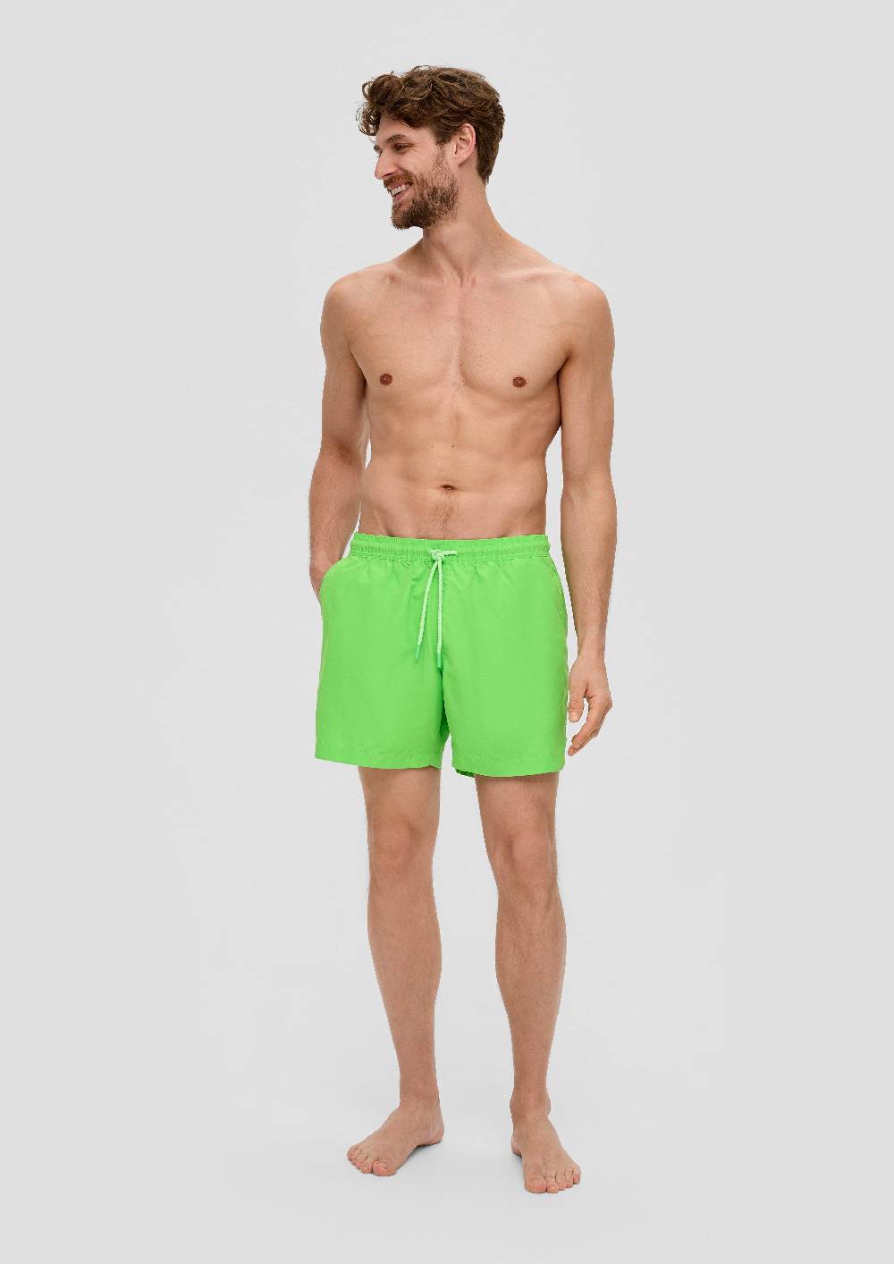 S.Oliver Badeshorts Mit Eingrifftaschen
