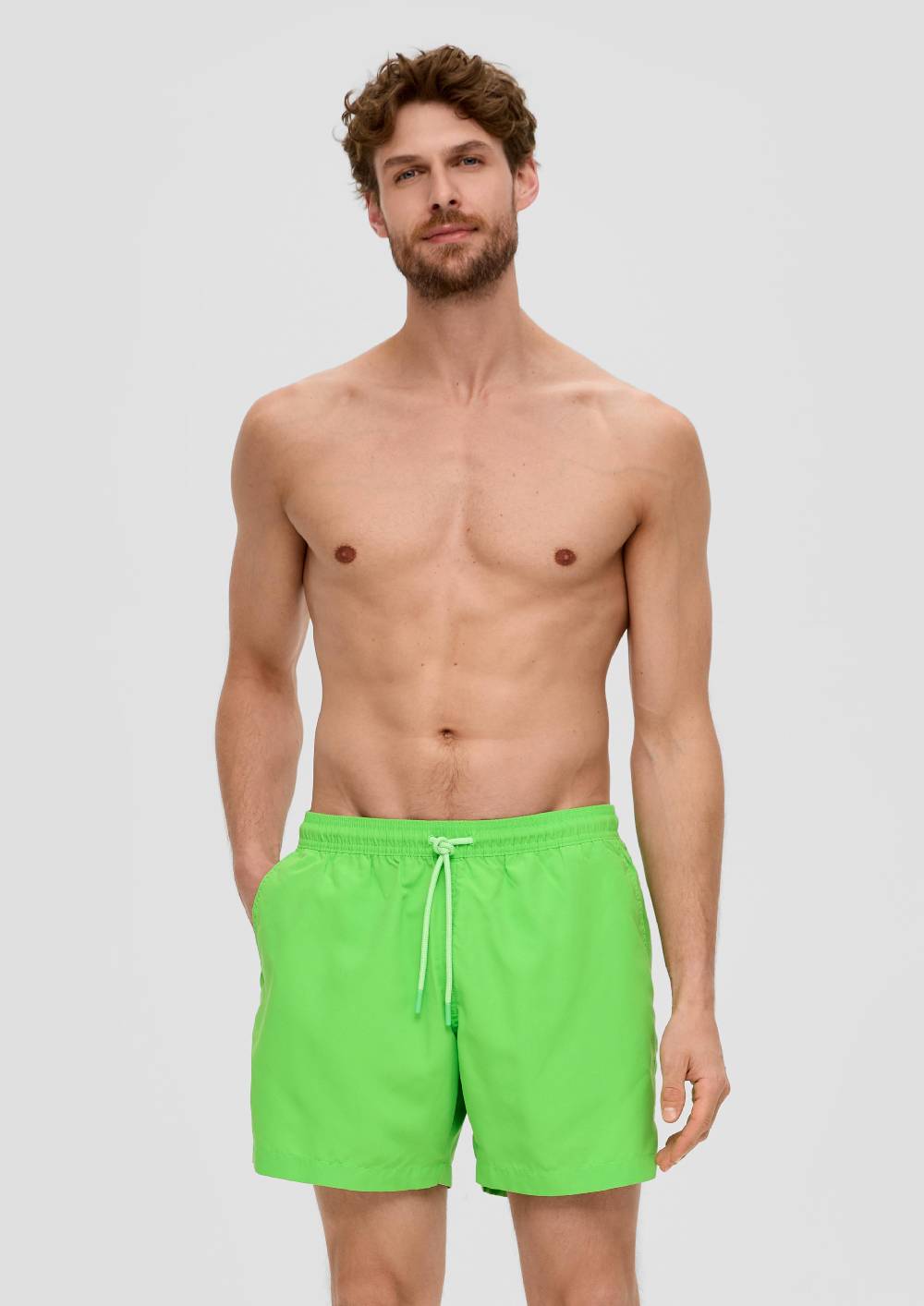 S.Oliver Badeshorts Mit Eingrifftaschen