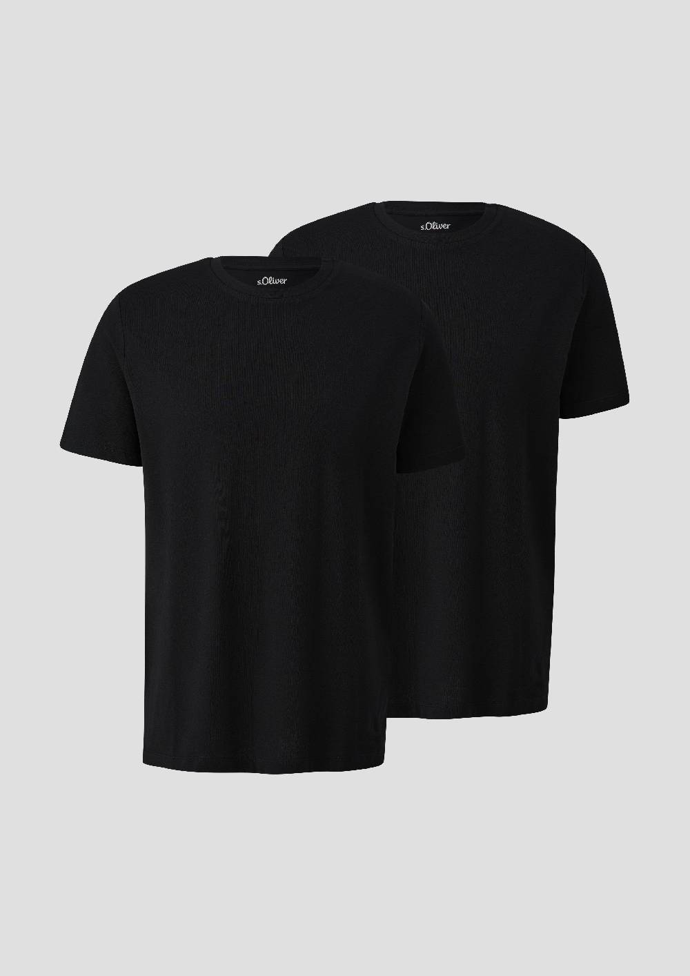 S.Oliver Basic-T-Shirt Aus Baumwolle Im 2er-Pack