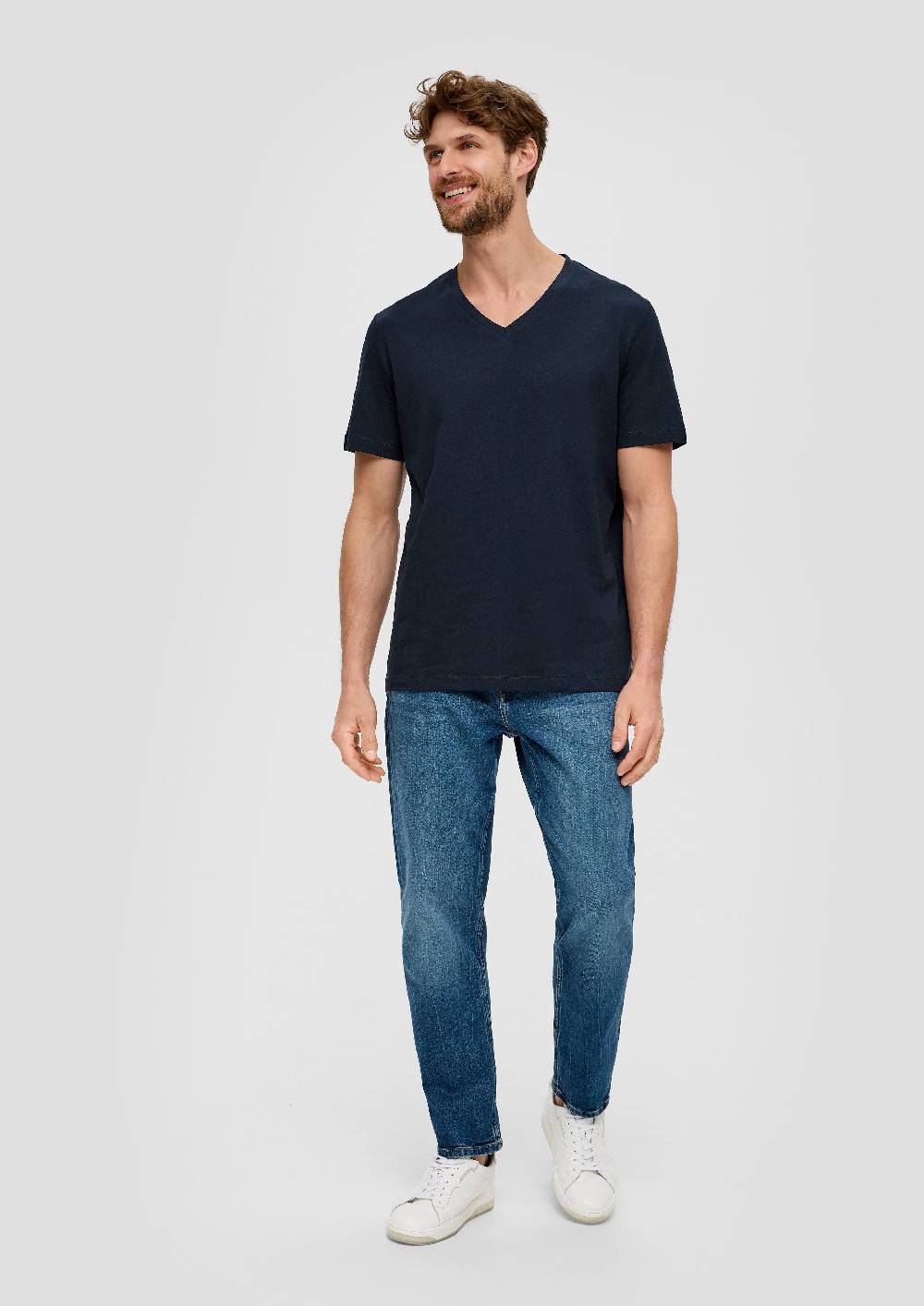 S.Oliver Basic-T-Shirt Aus Baumwolle Im 2er-Pack