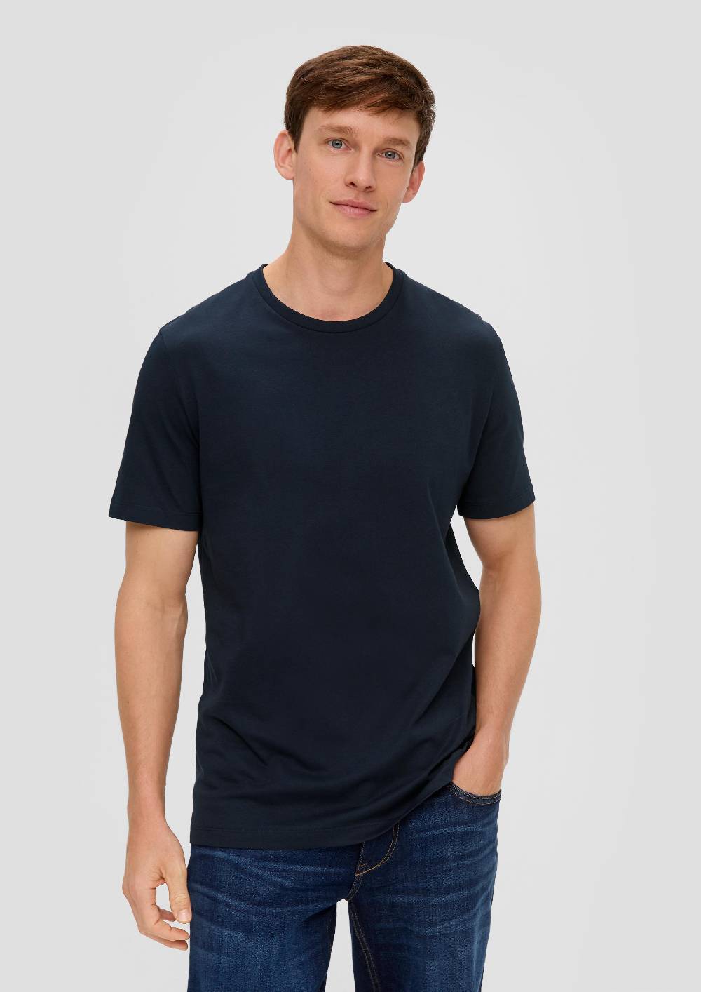 S.Oliver Basic-T-Shirt Aus Baumwolle Im 2er-Pack