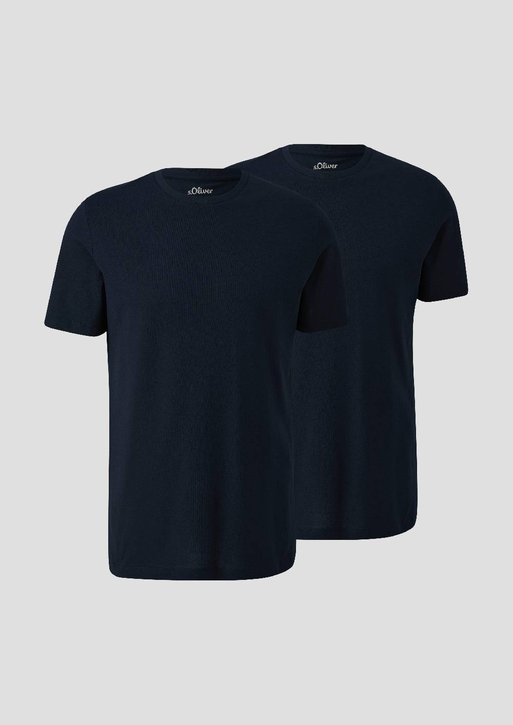 S.Oliver Basic-T-Shirt Aus Baumwolle Im 2er-Pack