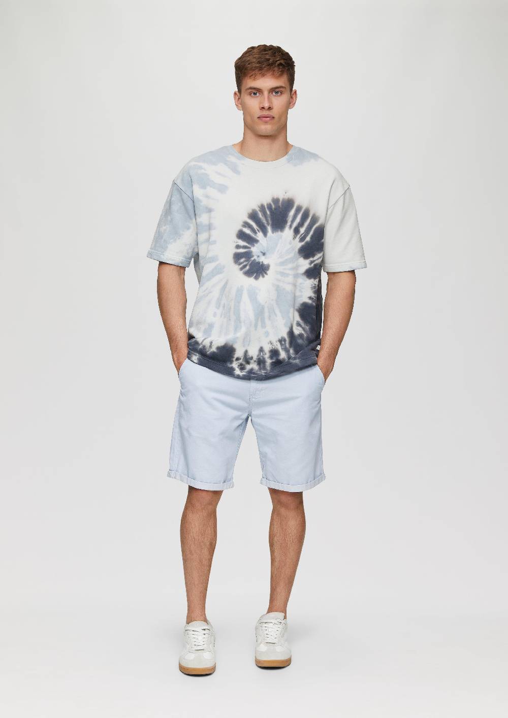 S.Oliver Batik-Shirt Aus Sweat-Material