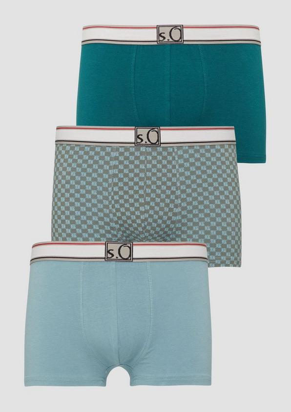 s.Oliver Baumwoll-Boxershorts im 3er-Pack