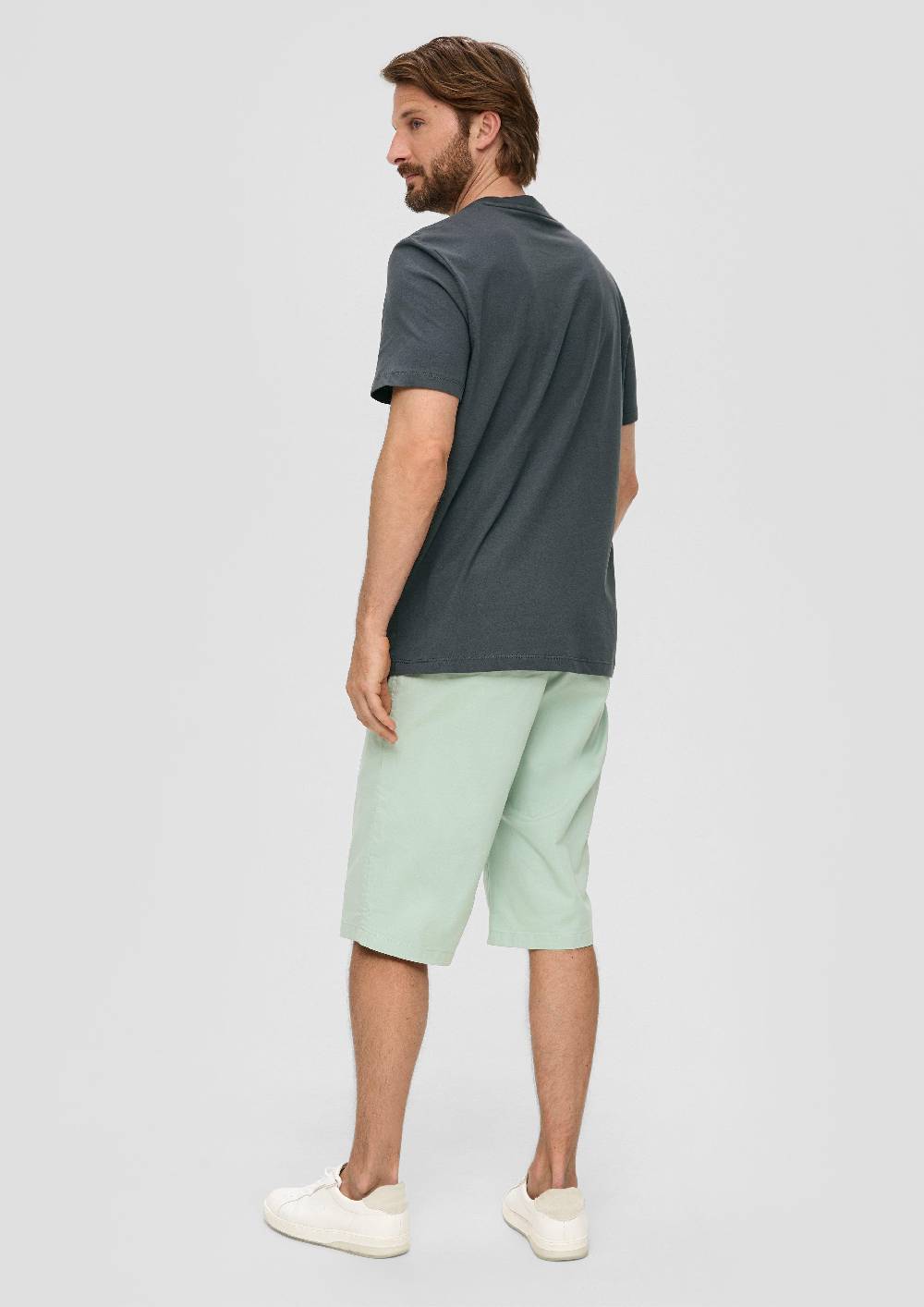 S.Oliver Baumwoll-T-Shirt Mit Frontprint