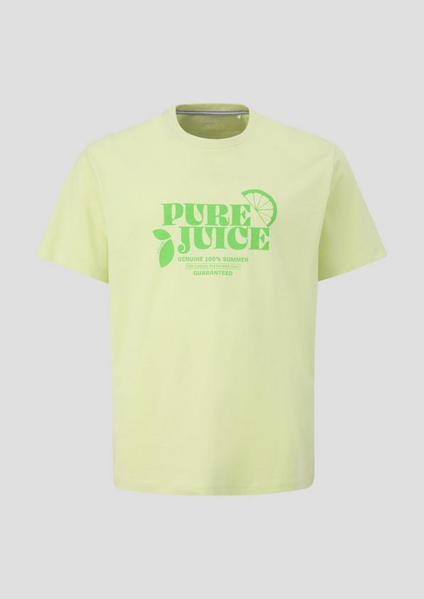 s.Oliver Baumwoll-T-Shirt mit Frontprint