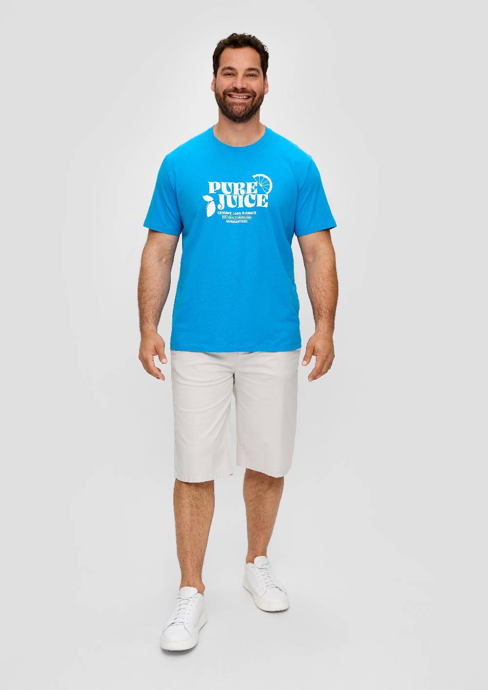 S.Oliver Baumwoll-T-Shirt Mit Frontprint