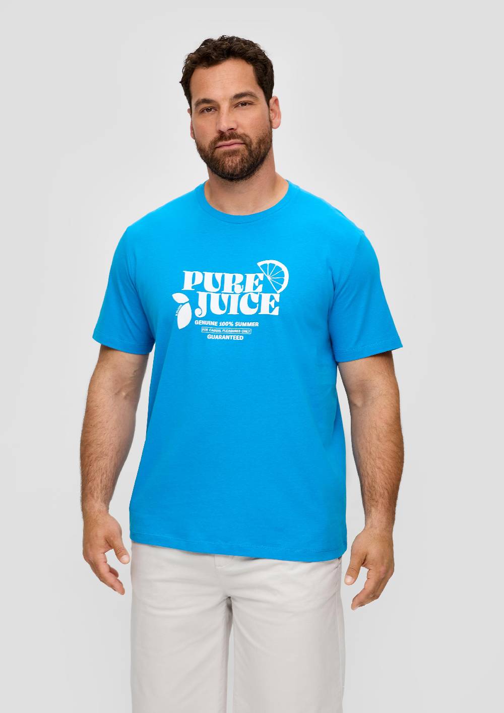 S.Oliver Baumwoll-T-Shirt Mit Frontprint