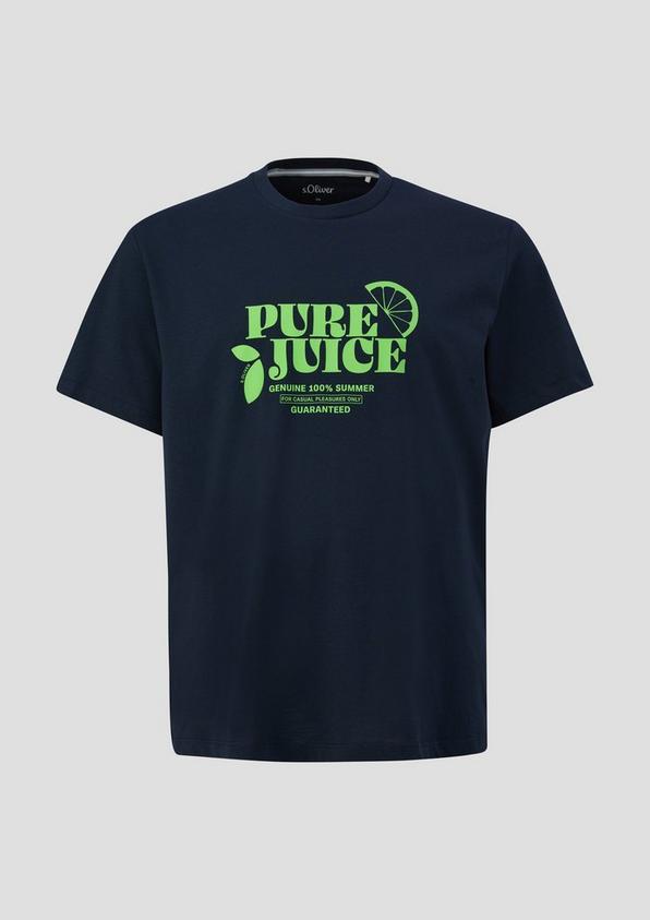 s.Oliver Baumwoll-T-Shirt mit Frontprint