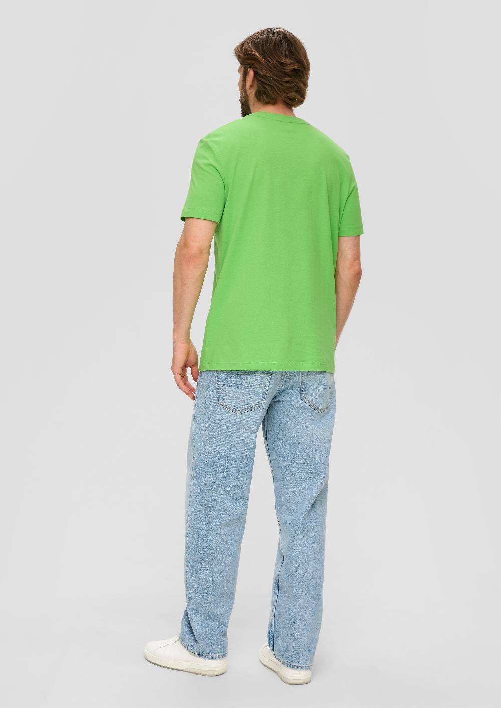 S.Oliver Baumwoll-T-Shirt Mit Frontprint