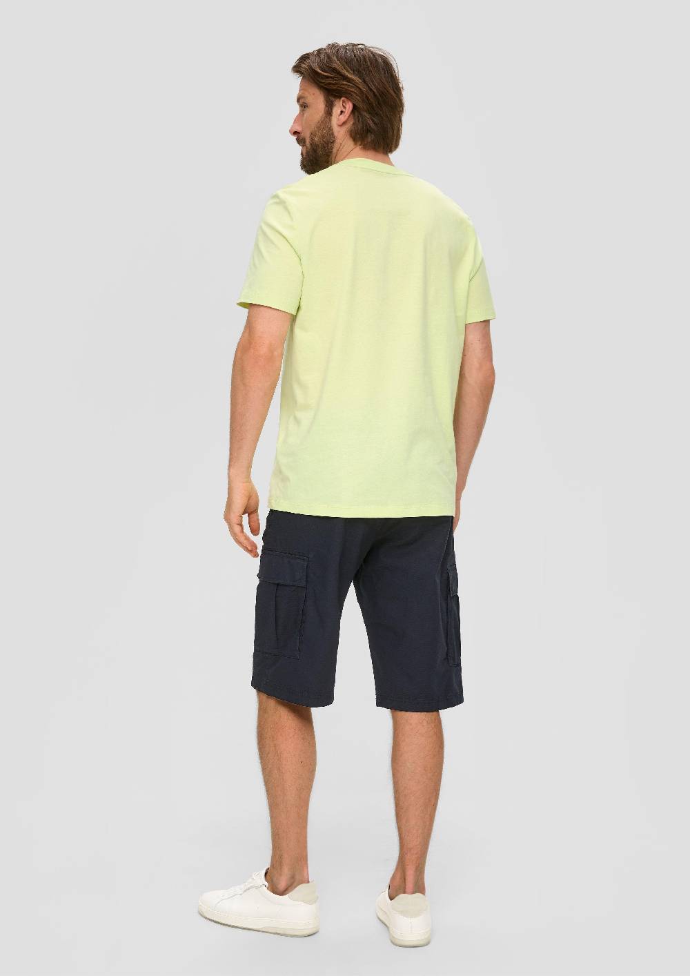 S.Oliver Baumwoll-T-Shirt Mit Frontprint