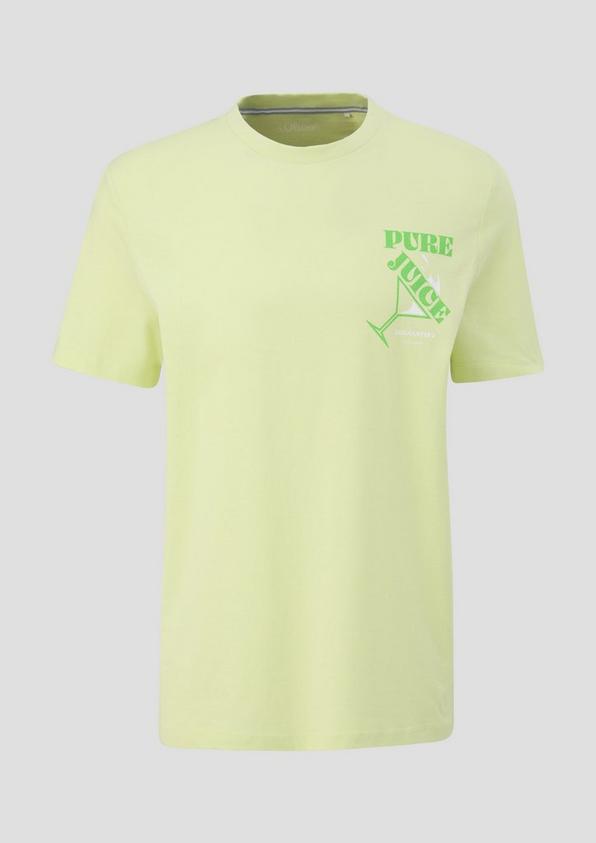s.Oliver Baumwoll-T-Shirt mit Frontprint
