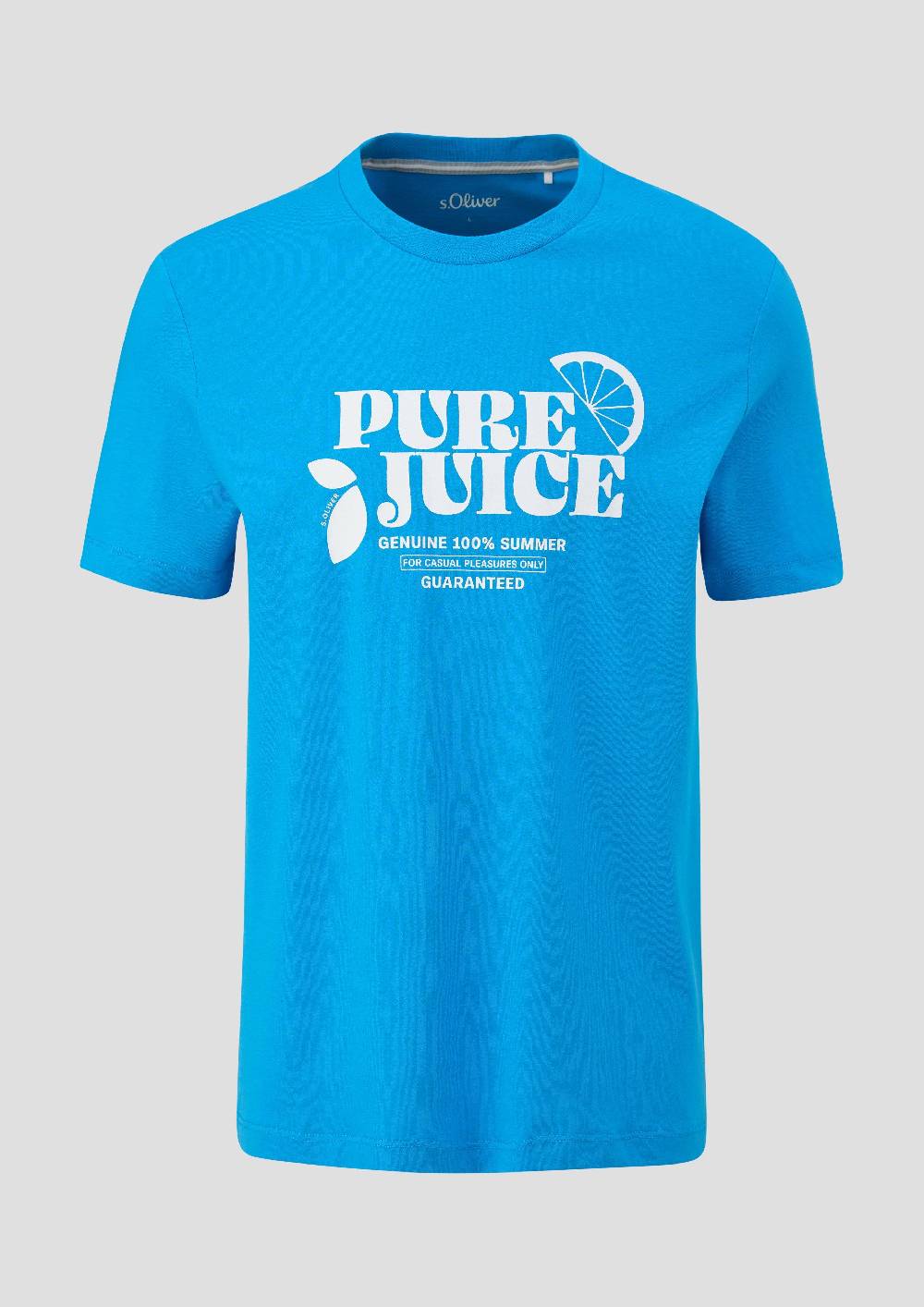 S.Oliver Baumwoll-T-Shirt Mit Frontprint