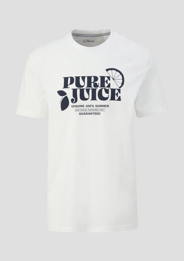 s.Oliver Baumwoll-T-Shirt mit Frontprint