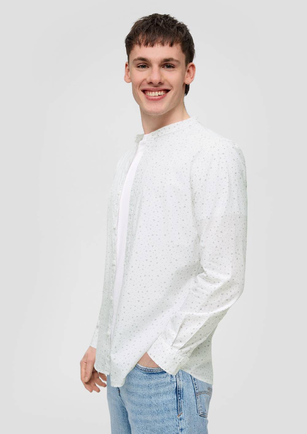 S.Oliver Baumwollhemd Mit All-over-Print