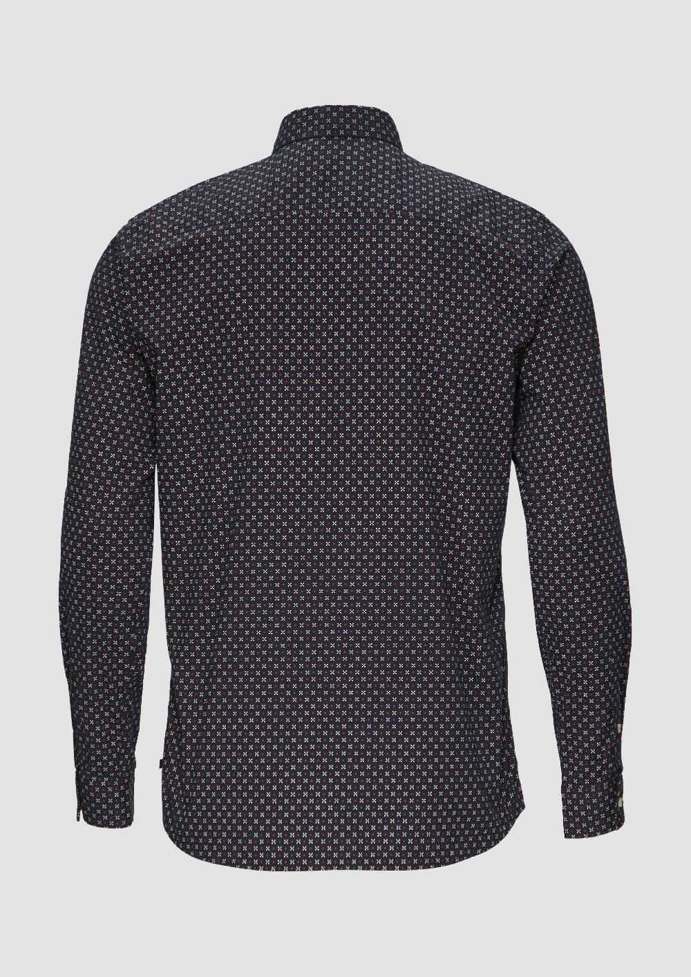 S.Oliver Baumwollhemd Mit Kentkragen