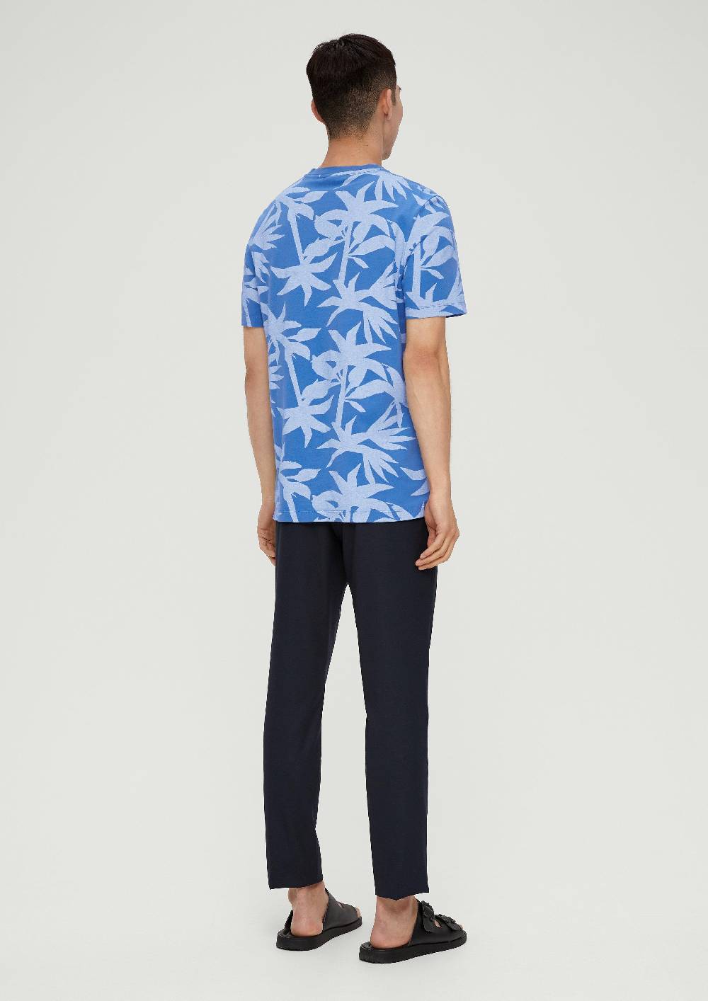 S.Oliver Baumwollshirt Mit Allover-Print