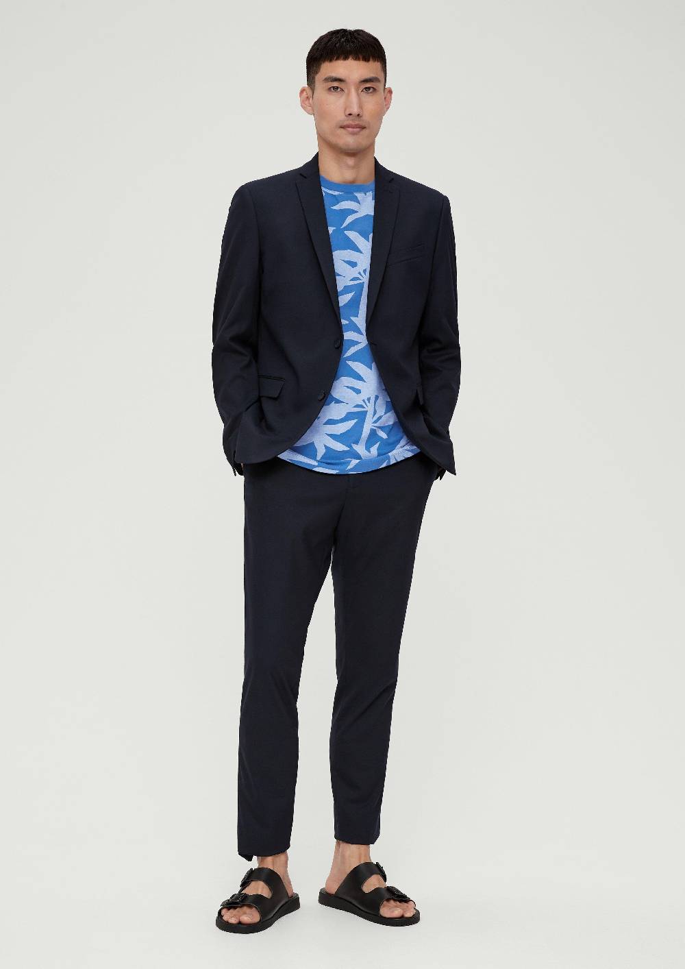 S.Oliver Baumwollshirt Mit Allover-Print