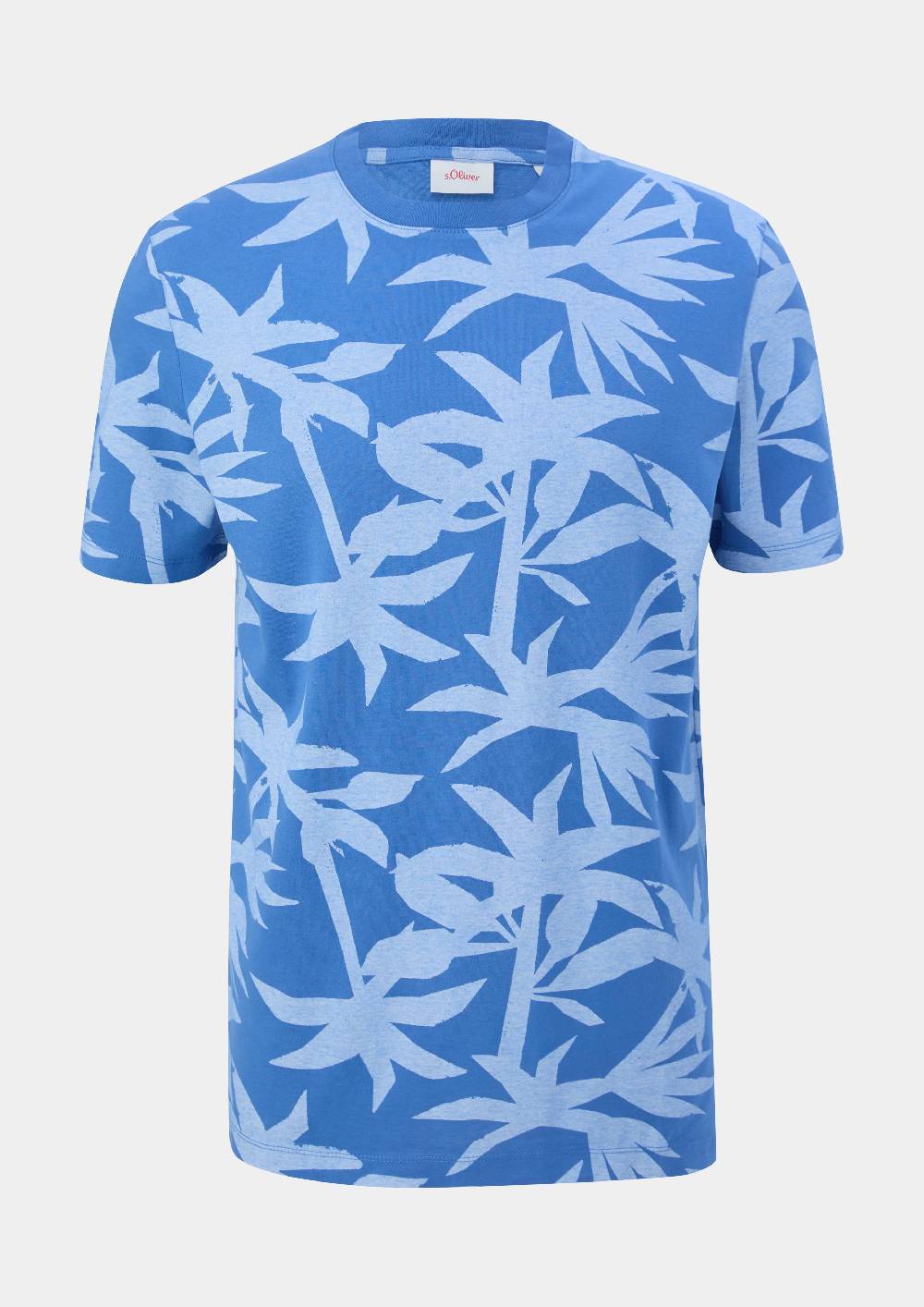 S.Oliver Baumwollshirt Mit Allover-Print