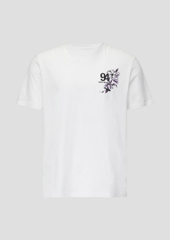 s.Oliver Baumwollshirt mit Brustprint