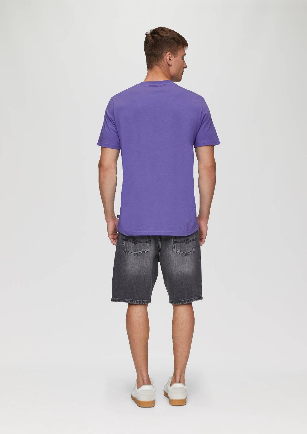 S.Oliver Baumwollshirt Mit Brustprint